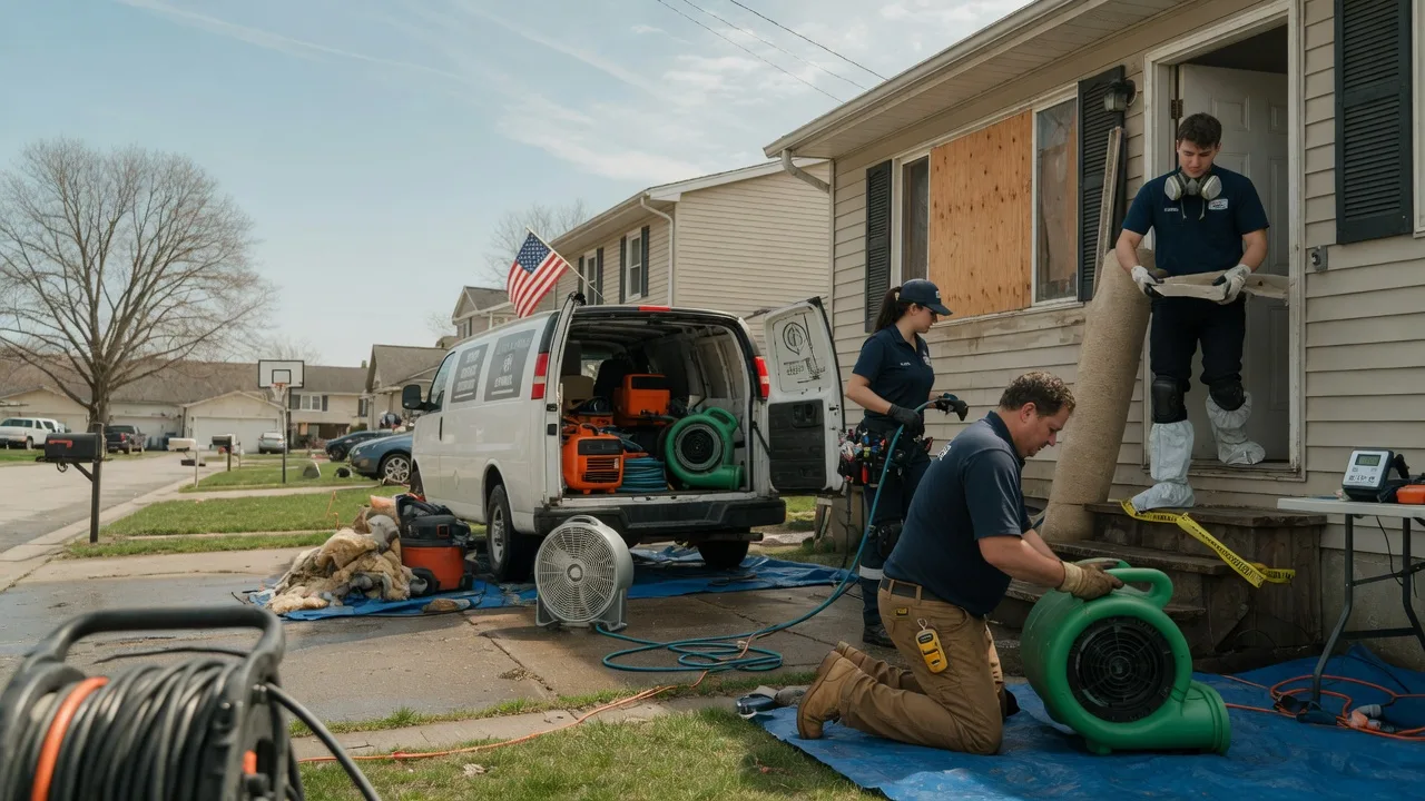 Water Damage Restoration in Zarephath, NJ near me